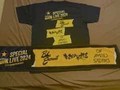 ひ*様 3*0様 黒ラベルFES Tシャツ タオル フォーリミ キュウソ ブルエ