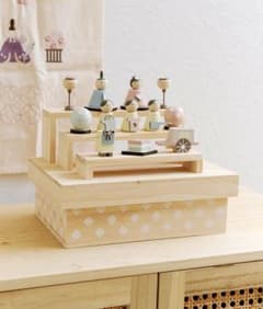 サリュ ひなまつり 収納できる雛人形セット - メルカリ