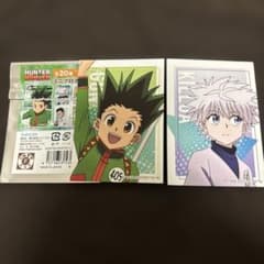 ハンターハンター ジャンプショップ限定 ミニブロマイド ゴン キルア