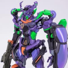 HG GQuuuuuuX ジークアクス エヴァンゲリオン初号機カラー ガンプラ