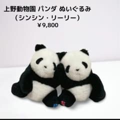 上野動物園 パンダ シンシン リーリー ぬいぐるみ - メルカリ