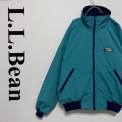 80s エルエルビーン スリーシーズンジャケット エメラルド 裏フリース