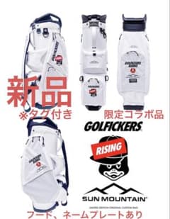 新品 ゴルフィッカーズ × サンマウンテン 限定コラボ ゴルフ キャディ
