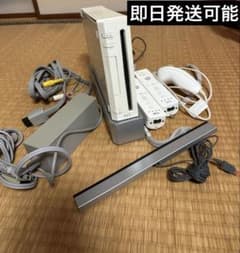 Wii本体 セット リモコン2個 センサーバー - メルカリ