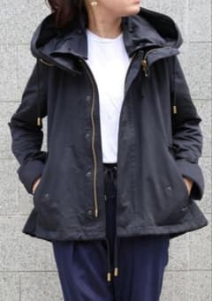 THE RERACS リラクス ショートモッズコート 36 ブラック 定番 人気