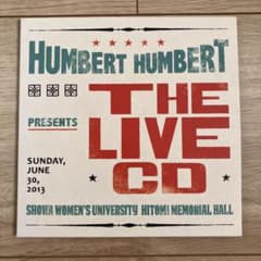 ハンバートハンバート THE LIVE CD 会場限定CD - メルカリ