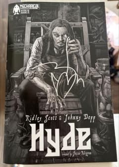 ジョニーデップ 直筆サイン Johnny Depp サイン hyde - メルカリ
