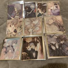 ヴァンパイア騎士 原画展 トレーディングミニ色紙 コンプリートセット