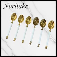 Noritake ノリタケ ゴールドメッキ スプーン 6本セット - メルカリ