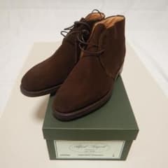 新品未使用 Alfred Sargent スエード チャッカブーツ UK6 DB - メルカリ