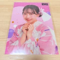 FRUITS ZIPPER 浴衣すきくじ E賞 クリアポスター 松本かれん - メルカリ