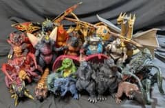 ゴジラ平成VSシリーズ（バンダイ）ソフビフィギュアコンプリート21体