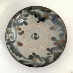 新品 菅原謙 10寸皿 やちむん 大皿料理 定価28000 フルーツ皿 工芸品