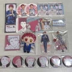 黒子のバスケ 黒バス展 赤司征十郎 アクリルスタンド 缶バッジ 他