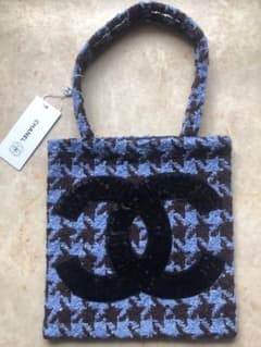 新品未使用 CHANEL トートバッグ ハウンドトゥース - メルカリ