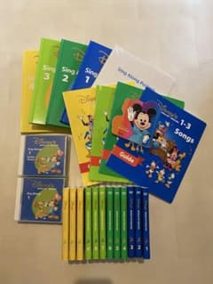 2018年購入シングアロング新子役 DVD12枚絵本＆CD字幕ありディズニー