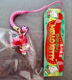 値下げ☆ご当地キティ ハローキティ 根付け 信州 りんご 傘 - メルカリ