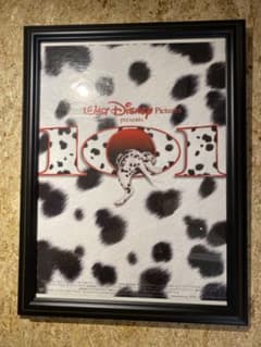 ディズニー 映画「101匹わんちゃん」公式ポスター 90s 実写版