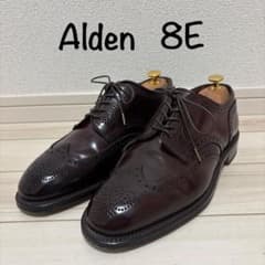 Alden オールデン コードバン ショートウイングチップ US8E 26cm