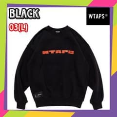 WTAPS BRICK SWEATER COTTON Black 03 L - メルカリ