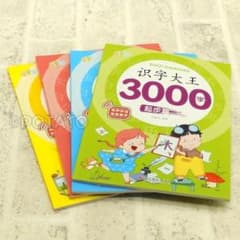 中国語 ：识字大王3000字（4冊組）【新品】 - メルカリ