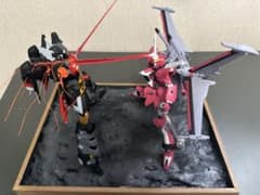 ガンダムジオラマ インフィニットジャスティス弍式 ブラックナイトス