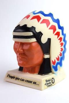 80's Mutual of Omaha ビンテージ 貯金箱 アドバタイジング - メルカリ