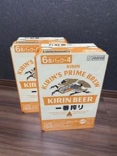 希少】KIRIN 一番搾り 350ml 6缶パック×8 48本 - メルカリ