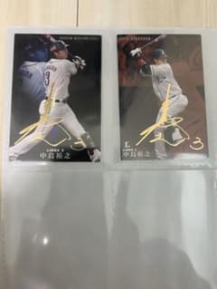 中島宏之選手 プロ野球チップスサインカード 2枚 - メルカリ