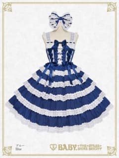 Romantic Dream Rose JSK+KC セット ロイヤルブルー - メルカリ