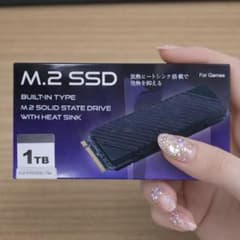 未使用新品 ALLONE 内蔵 M.2 SSD 1TB ヒートシンク搭載 一体型 - メルカリ