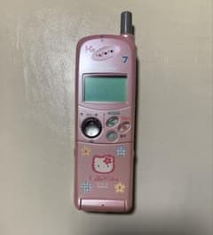 キティちゃん PHS ピンク 本体 ハローキティ 東芝 DL-S27K - メルカリ