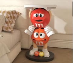M&M's エムアンドエムズ サイドテーブル フィギュア m&m's レッド