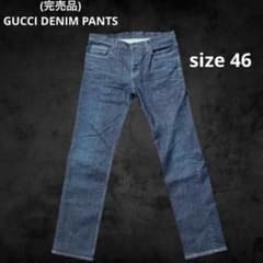 完売品)GUCCIデニムパンツサイズ46 300234 XD221ダメージ加工 - メルカリ