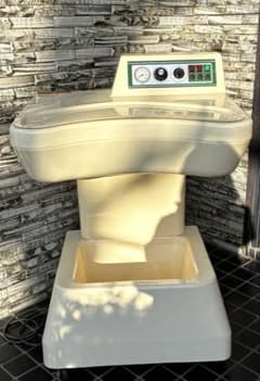 ゲルマ温浴機 ゲルマニウム粉末 フィルター新品替え付 - メルカリ