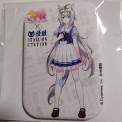 ウマ娘 オグリキャップ 優駿記念館 コラボ 限定 缶バッジ トレセン