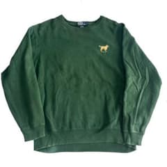 90s 香港製 ゴールデンレトリバー 刺繍スウェット Ralph Lauren - メルカリ