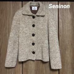 日本製 セニノン Seninonカシミヤ100%カーディガン - メルカリ