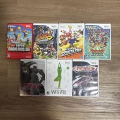 Wiiソフト7点セット＆XBOX DEAD OR ALIVE 3付き - メルカリ