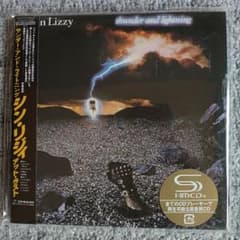 シン・リジィatラスト サンダーアンドライトニング 紙ジャケット初回