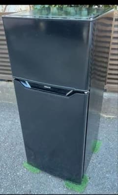 山善ヤマゼン冷凍冷蔵庫128L7段階庫内温度調節つまみ省エネ設計 2021年