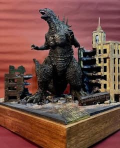 劇中再現】ゴジラ-1.0 銀座襲撃ジオラマ《改良版》一番くじA賞対応