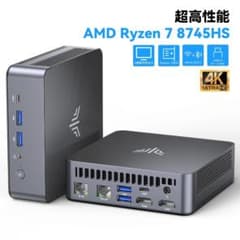 NiPoGi AM21 Ryzen 7 8745HS ベアボーン Win11 - メルカリ