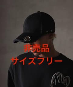 GRANCY アイレットデザイン ダメージキャップ ブラック - メルカリ