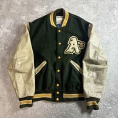 DeLONG usa製 MLB チーム スタジャン アスレチックス - メルカリ