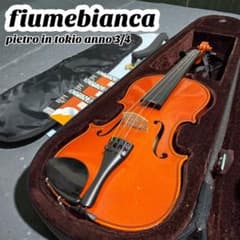 fiumebianca】Pietro in Tokio 3/4 バイオリン本体 - メルカリ