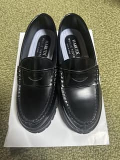 HARUTA×PUBLIC TOKYO トラックソールローファー ブラック 1 - メルカリ