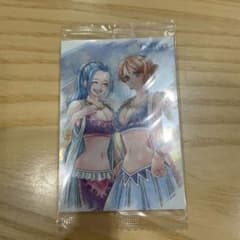 最終値下げ！】ワンピース ナミ ロビン イラストカード No.7 - メルカリ