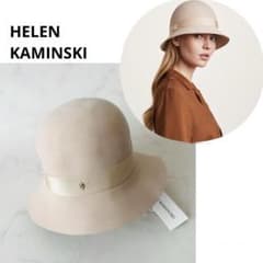 ヘレンカミンスキー タグ付未使用✨クローシェハット Etta エクリュ M