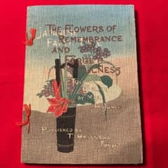 縮緬本The Flowers of Remembrance and Forg.. - メルカリ